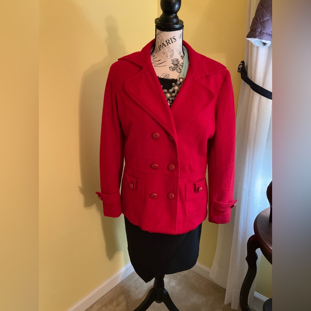 Essentials Wool Blend Coat
